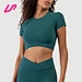 Upgrade your casual style with our athletic crop top. Shop now for a range of sizes and colors to elevate your wardrobe with our athletic crop top.