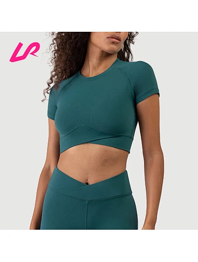 Upgrade your casual style with our athletic crop top. Shop now for a range of sizes and colors to elevate your wardrobe with our athletic crop top.